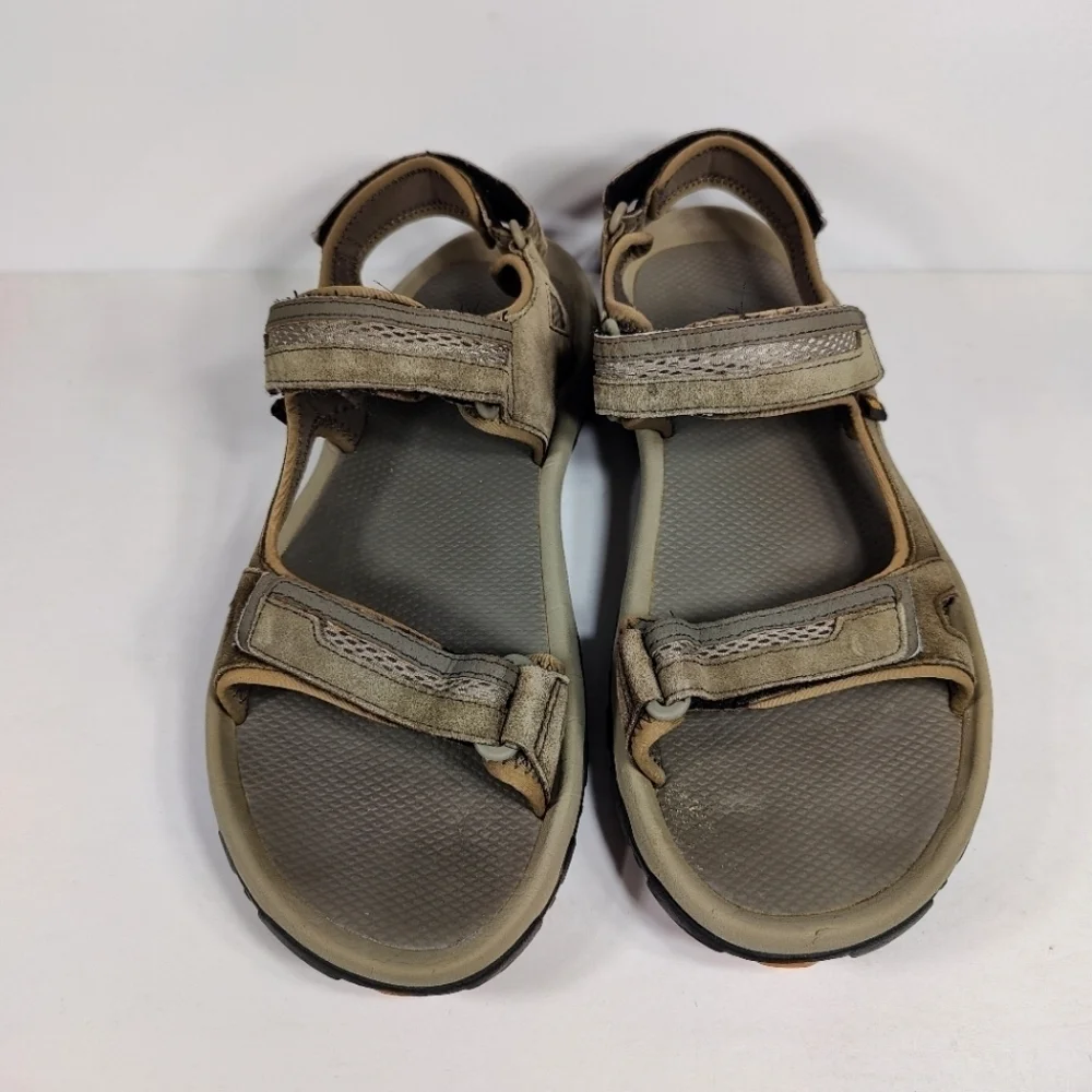 Teva Men's Hudson Brown Suede Hiking Outdoor Sandals Size 11